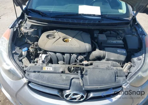 2012 Hyundai Elantra Limited (Ulsan Plant) из США, поврежденный, VIN KMHDH4AE5CU460145